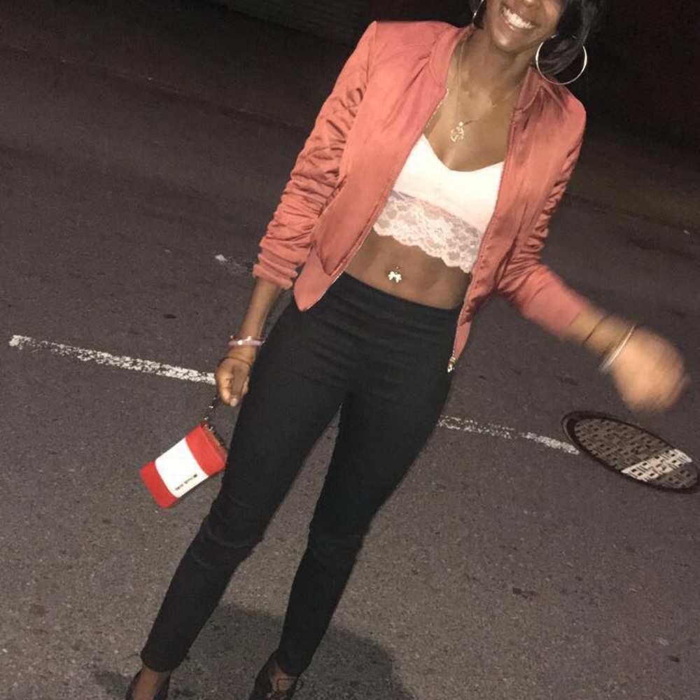 Pink jacket